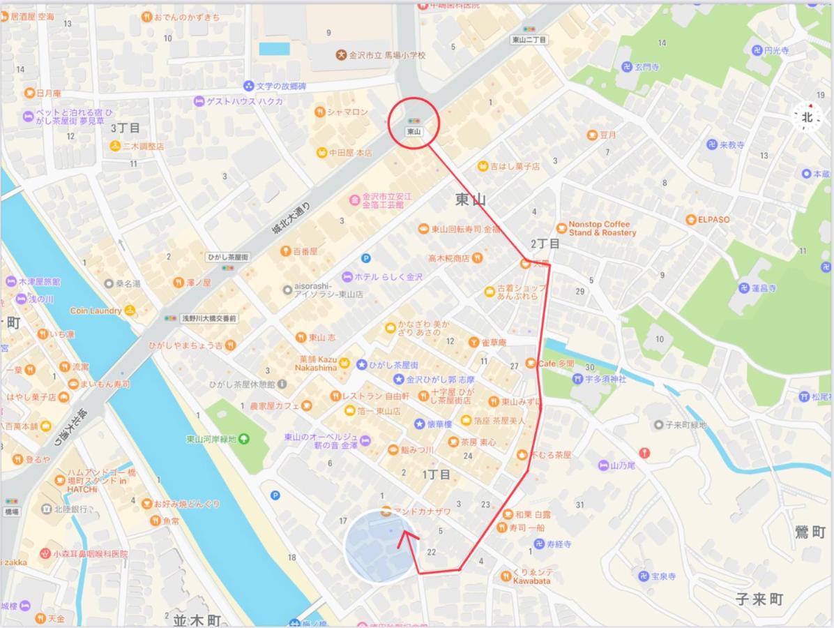Minshuku Ginmatsu Hotel Kanazawa Ngoại thất bức ảnh